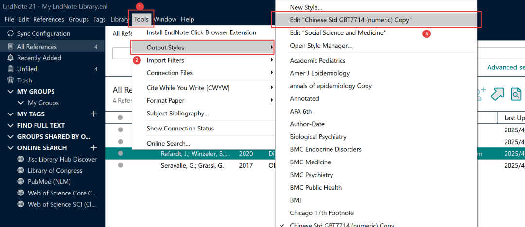 [科研基本功系列]：使用Endnote进行文献管理②