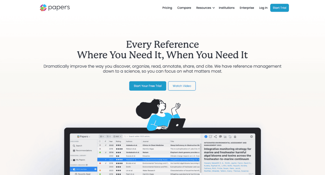 告别文献混乱!8款科研神器助你高效管理文献、一键生成参考文献