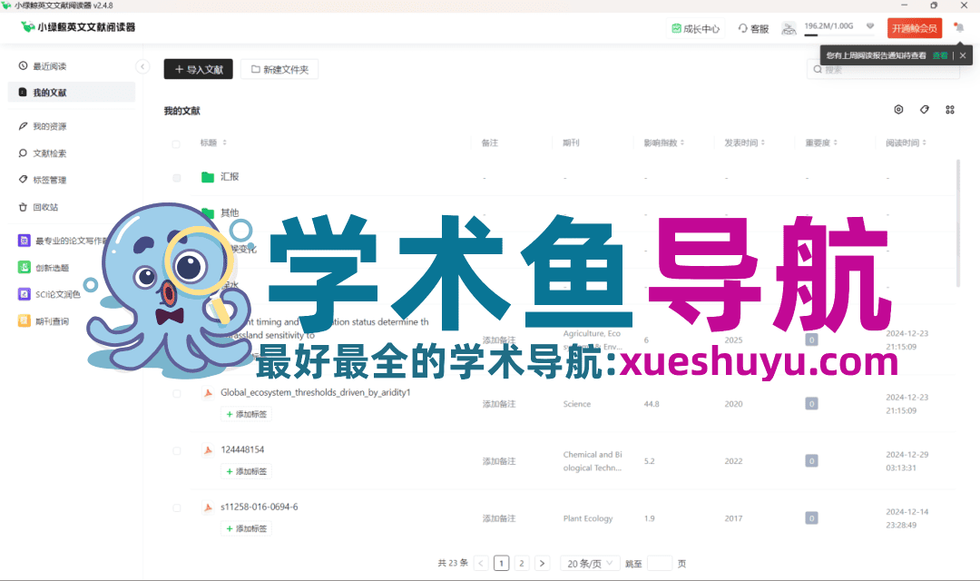 科研必备 | 高效阅读英文文献的神器推荐!