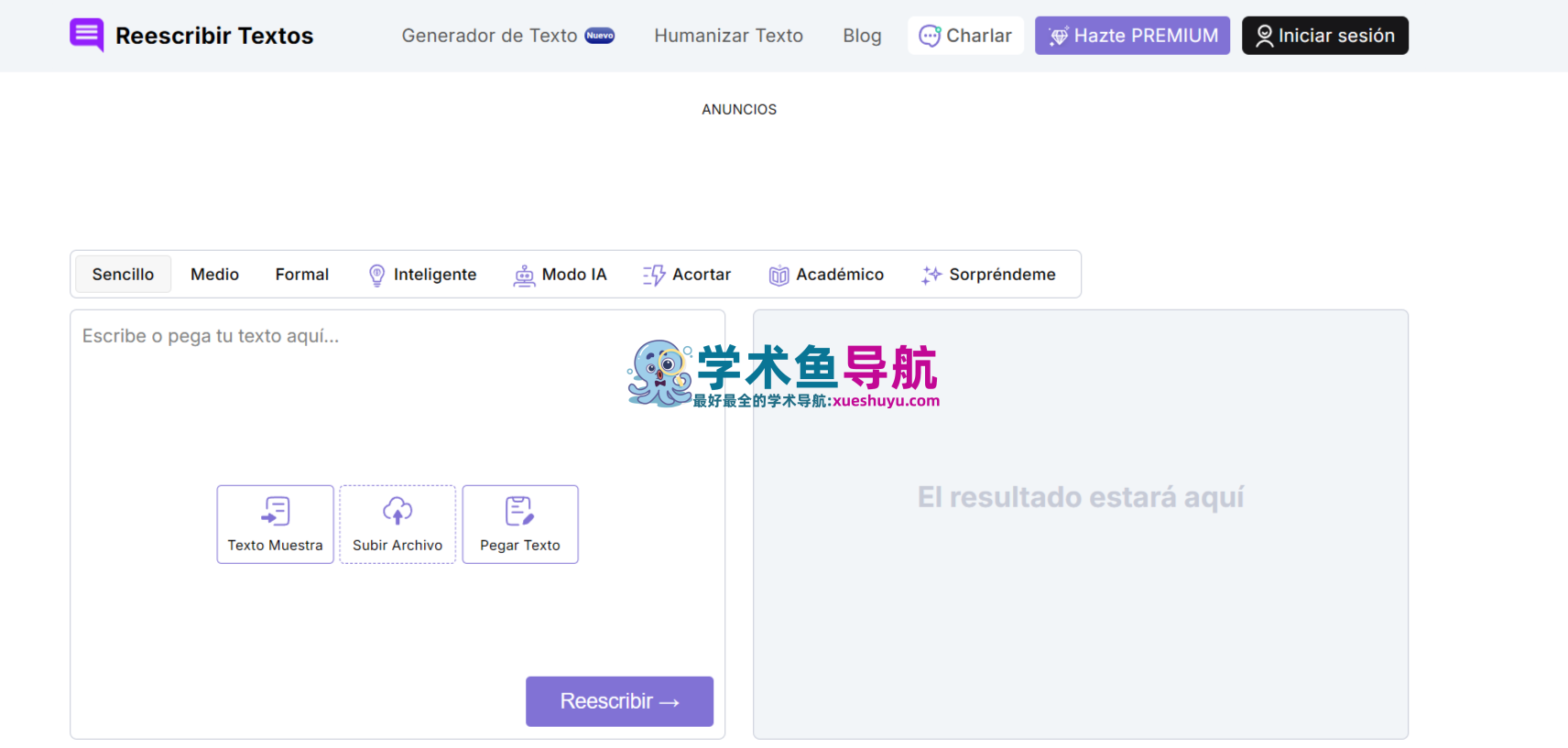 Reescribir Textos