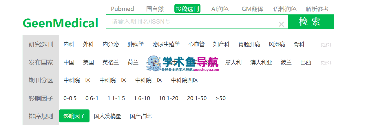 GeenMedical根哥学术
