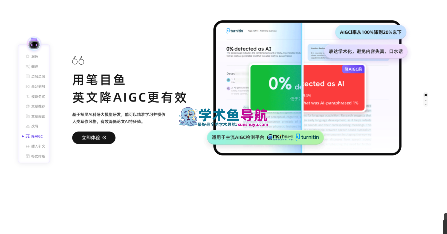 笔目鱼,英文论文写作器