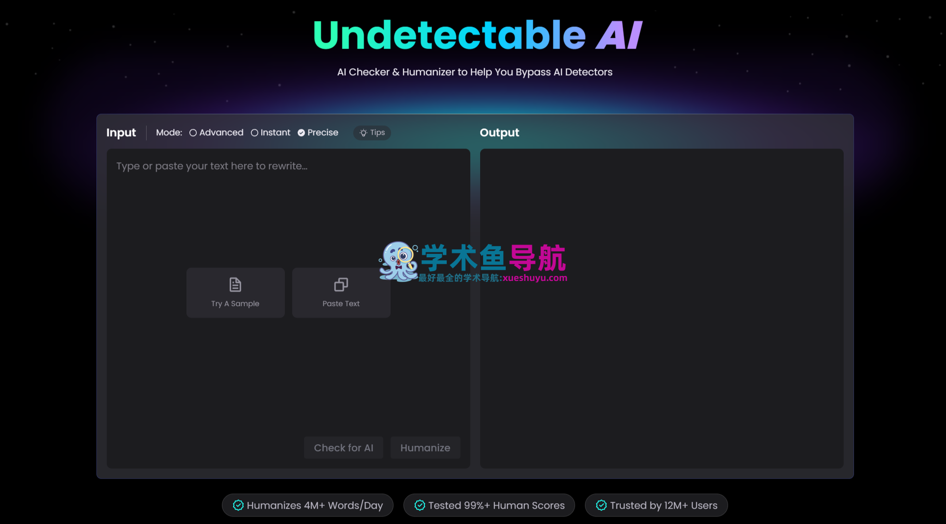 Uncheck AI