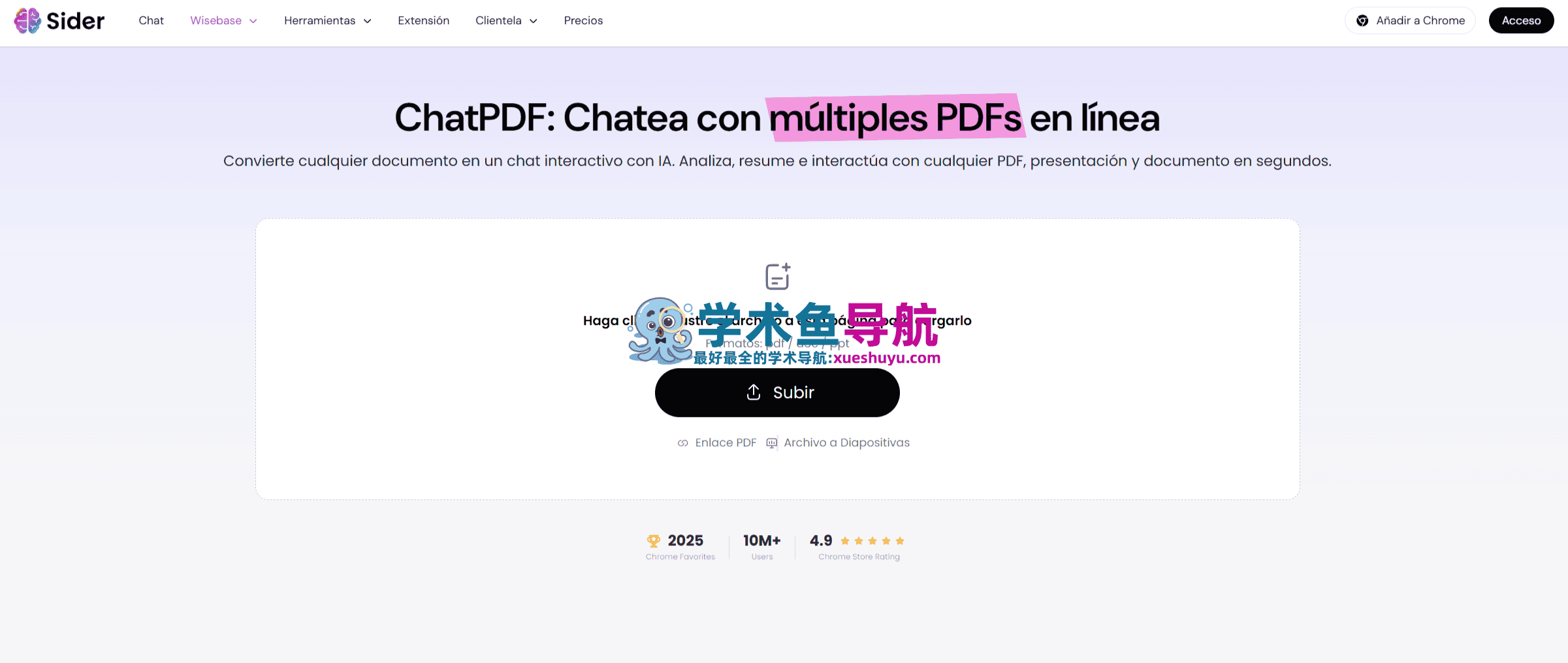 Sider ChatPDF