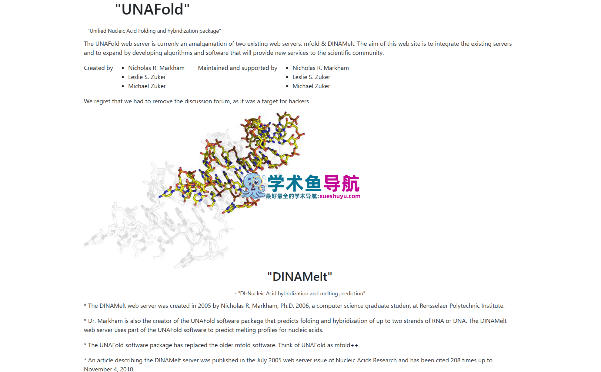 UNAFold