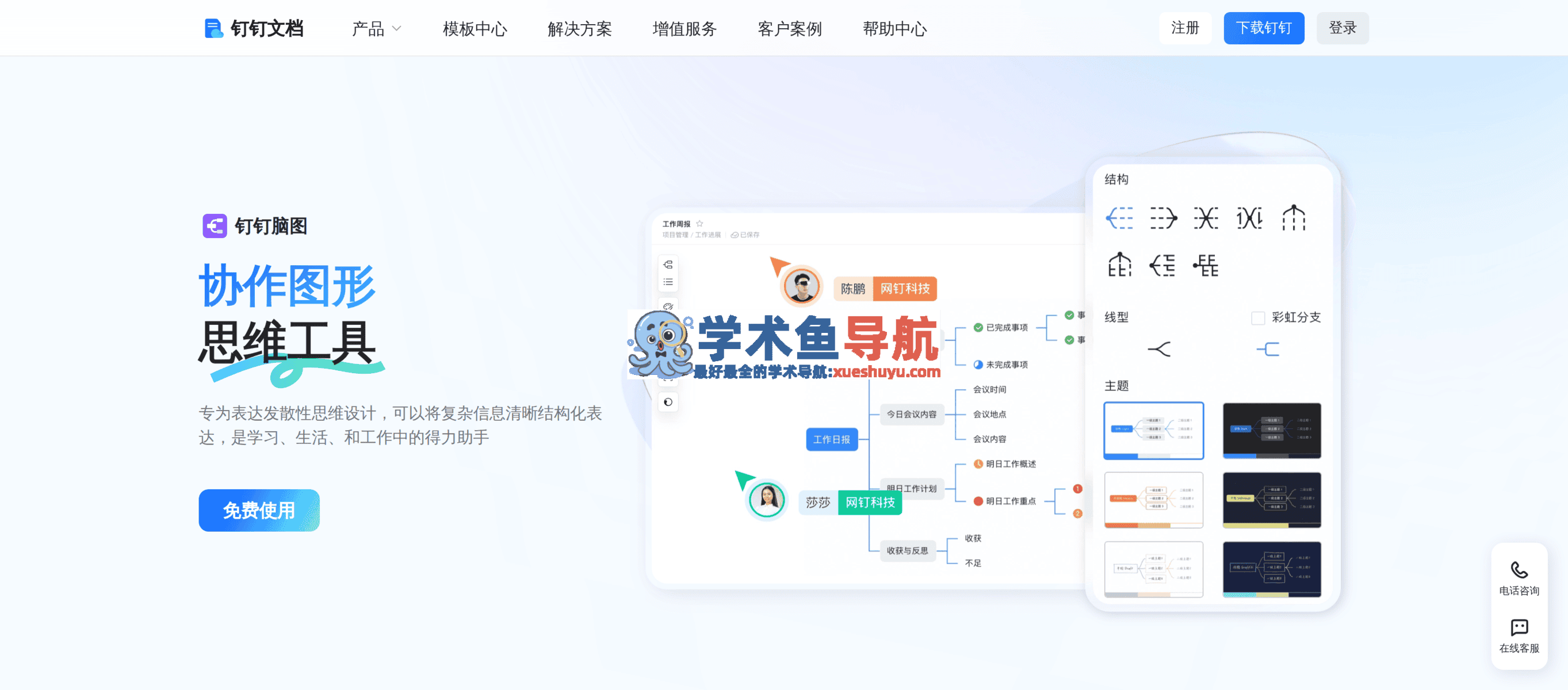 钉钉脑图