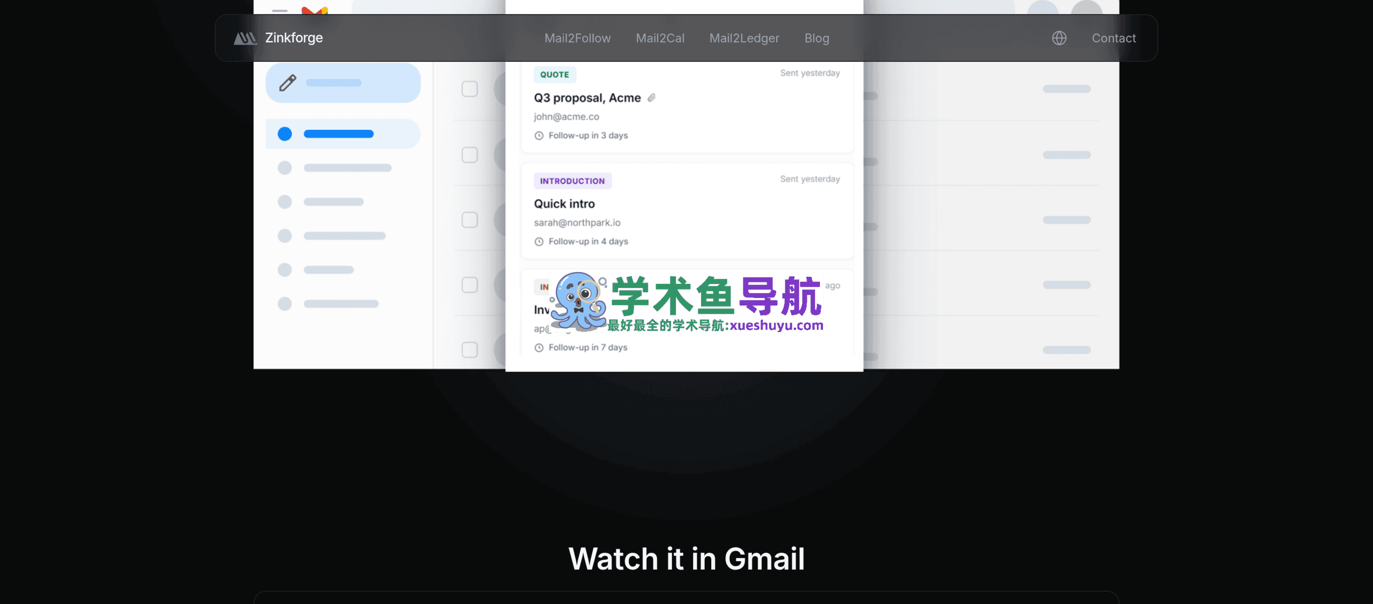 Mail2Follow