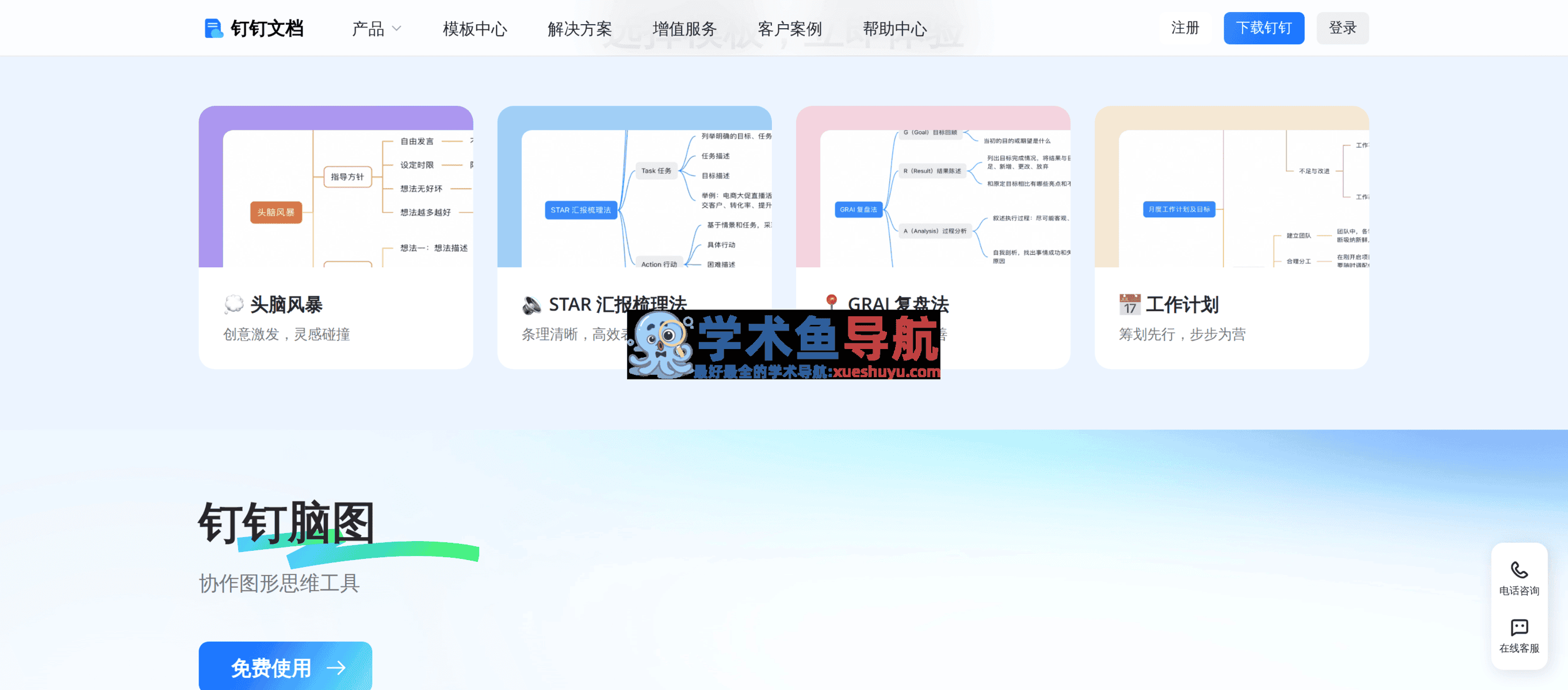 钉钉脑图