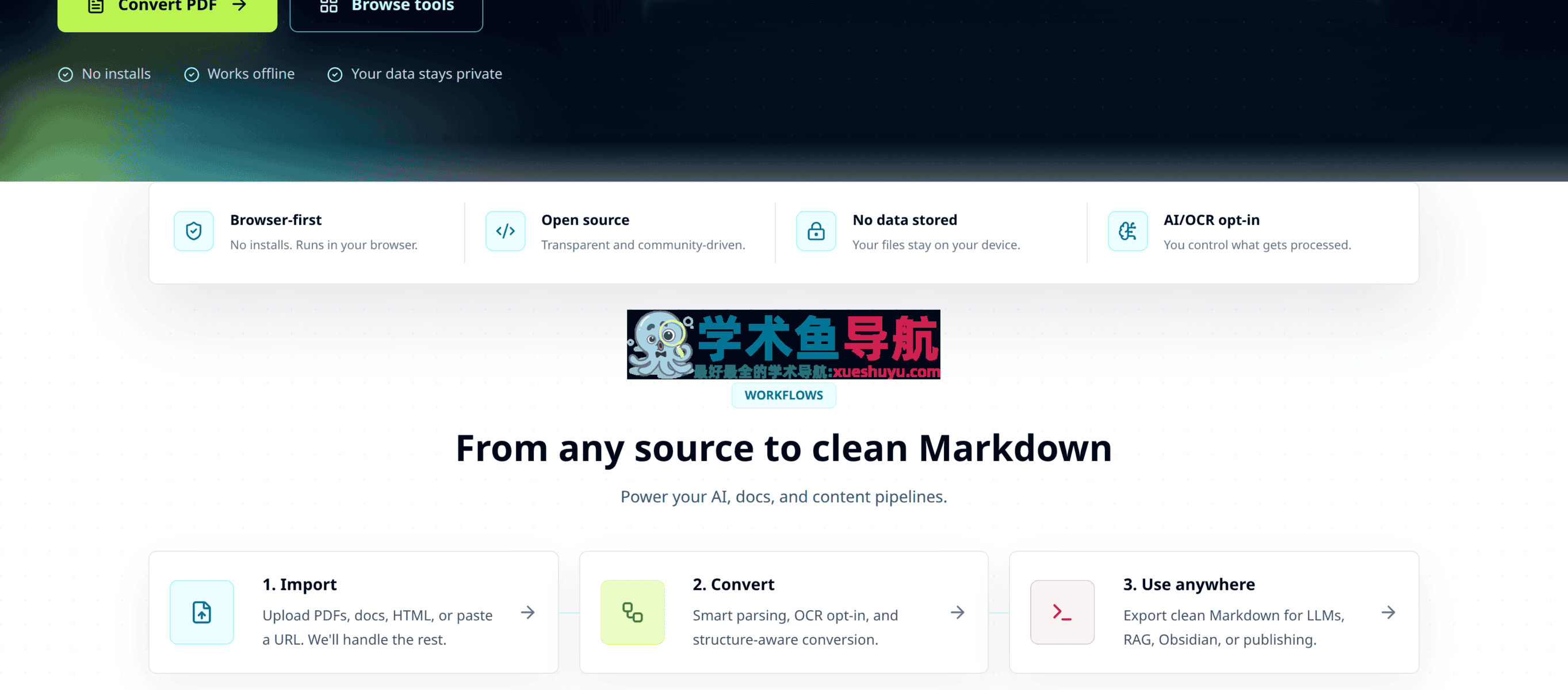 2markdown